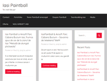 Tablet Screenshot of iasipaintball.ro